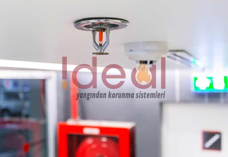 Sprinkler Söndürme Sistemleri Çalışma Prensibi - İdeal Yangın