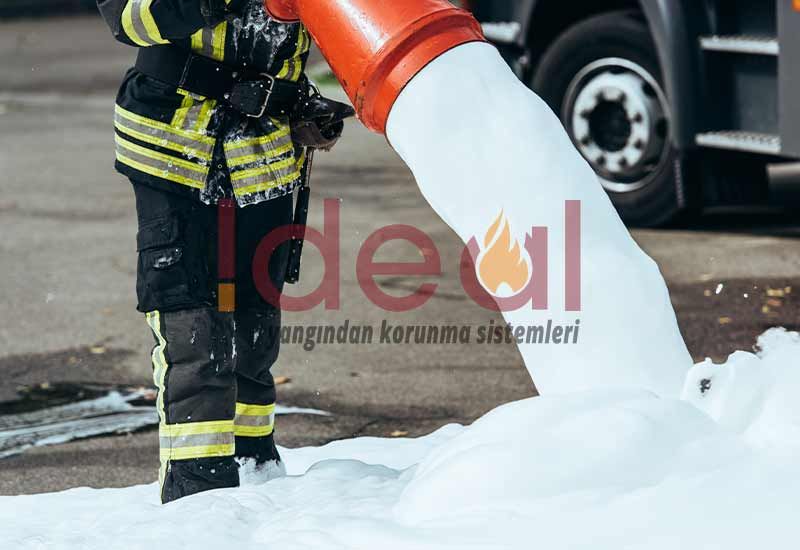 Köpüklü (FOAM) Söndürme Sistemleri Tüpü - İdeal Yangın